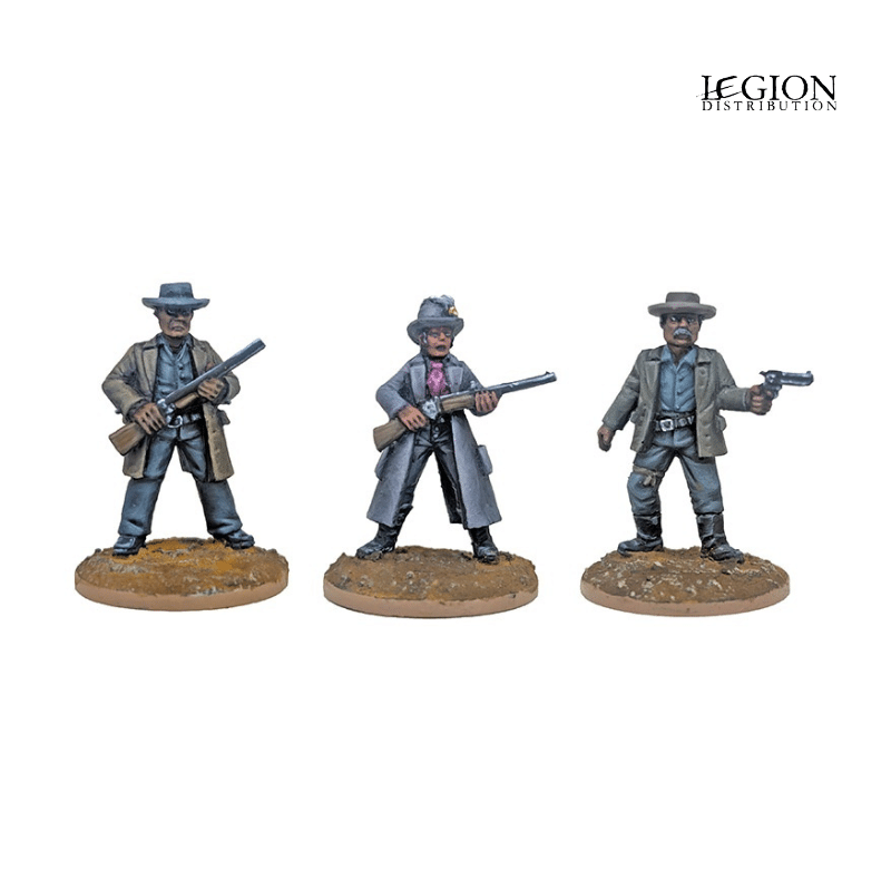 Dead Man's Hand : Renforts Les Bucks est un nouveau decor pour le starter traduit en VF grâce à Legion Distribution, un jeu d'escarmouche dans l'univers western