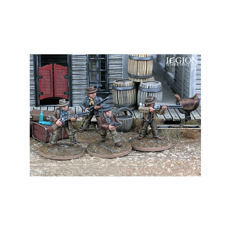 Dead Man's Hand : Renforts Les Gamins est un nouveau decor pour le starter traduit en VF grâce à Legion Distribution, un jeu d'escarmouche dans l'univers western