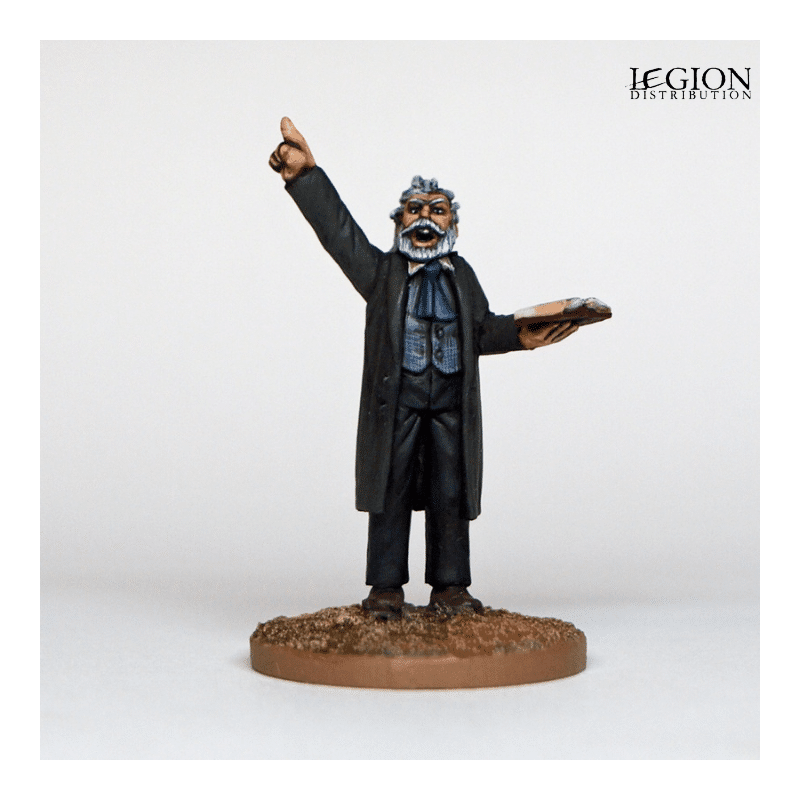 Dead Man's Hand : Reverent Johnson est un nouveau decor pour le starter traduit en VF grâce à Legion Distribution, un jeu d'escarmouche dans l'univers western