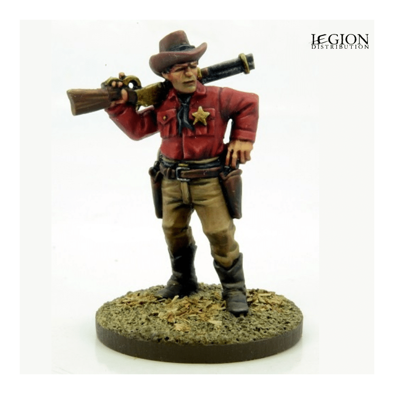 Dead Man's Hand : Tex Miller est un nouveau decor pour le starter traduit en VF grâce à Legion Distribution, un jeu d'escarmouche dans l'univers western