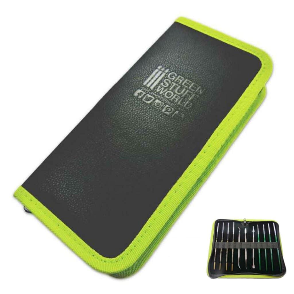 Green Stuff World Etui en cuir Premium pour outils et pinceaux fait partie des produits que nous avons selectionné chez Green Stuff World pour vous