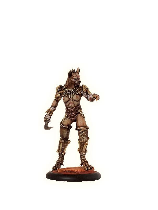 découvrez Kharn-Age : Goulue (1) + cimeterre , une des figurines emblématique de la faction des Fangs pour le jeu Kharn-Age de TGCM , nos amis du Nord de la France