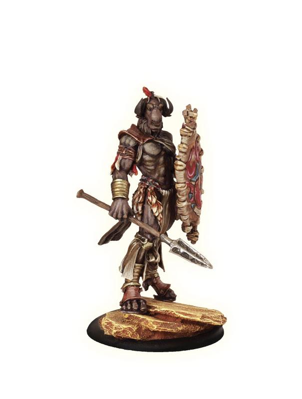 découvrez Kharn-Age : Champion Tribal 2 , une des figurines emblématique de la faction des Fangs pour le jeu Kharn-Age de TGCM , nos amis du Nord de la France