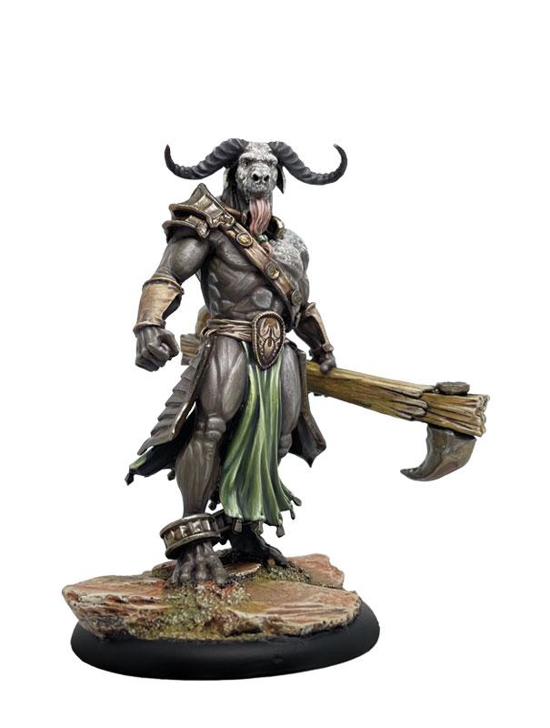 découvrez Kharn-Age : Guerrier albinos, une des figurines emblématique de la faction des Fangs pour le jeu Kharn-Age de TGCM , nos amis du Nord de la France