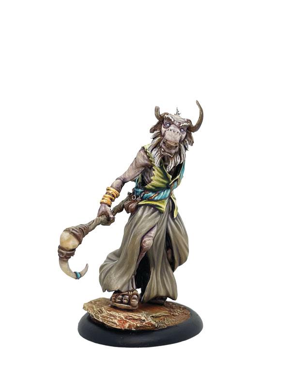 découvrez Kharn-Age : Vieillard Shaman , une des figurines emblématique de la faction des Fangs pour le jeu Kharn-Age de TGCM , nos amis du Nord de la France