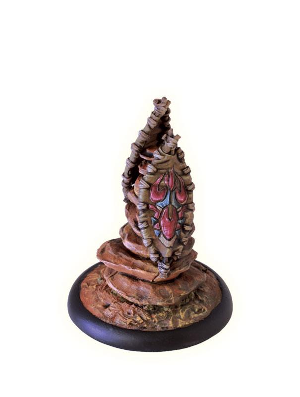 découvrez Kharn-Age : Marqueur Objectif Goûn , une des figurines emblématique de la faction des Fangs pour le jeu Kharn-Age de TGCM , nos amis du Nord de la France