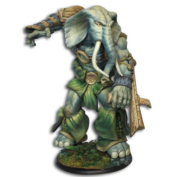 découvrez Kharn-Age : Guerrier tembo , une des figurines emblématique de la faction des Tembos pour le jeu Kharn-Age de TGCM