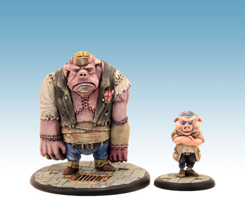 découvrez Briskars: Quintors : Igoret et Frankenchon , une superbe figurine pour Briskars de nos amis nordistes de TGCM creation