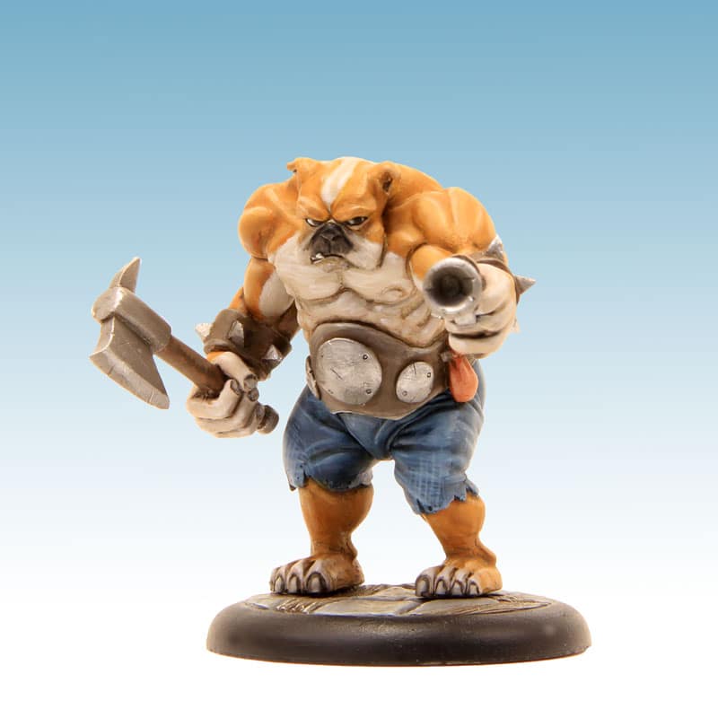 découvrez Briskars: Mercenaires : Journalier 1 , une superbe figurine pour Briskars de nos amis nordistes de TGCM creation