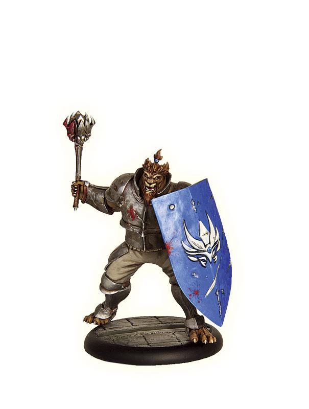 découvrez Kharn-Age : Paladin + épée et 2ème bouclier , une des figurines emblématique de la faction des Kharn pour le jeu Kharn-Age de TGCM , nos amis du Nord de la France