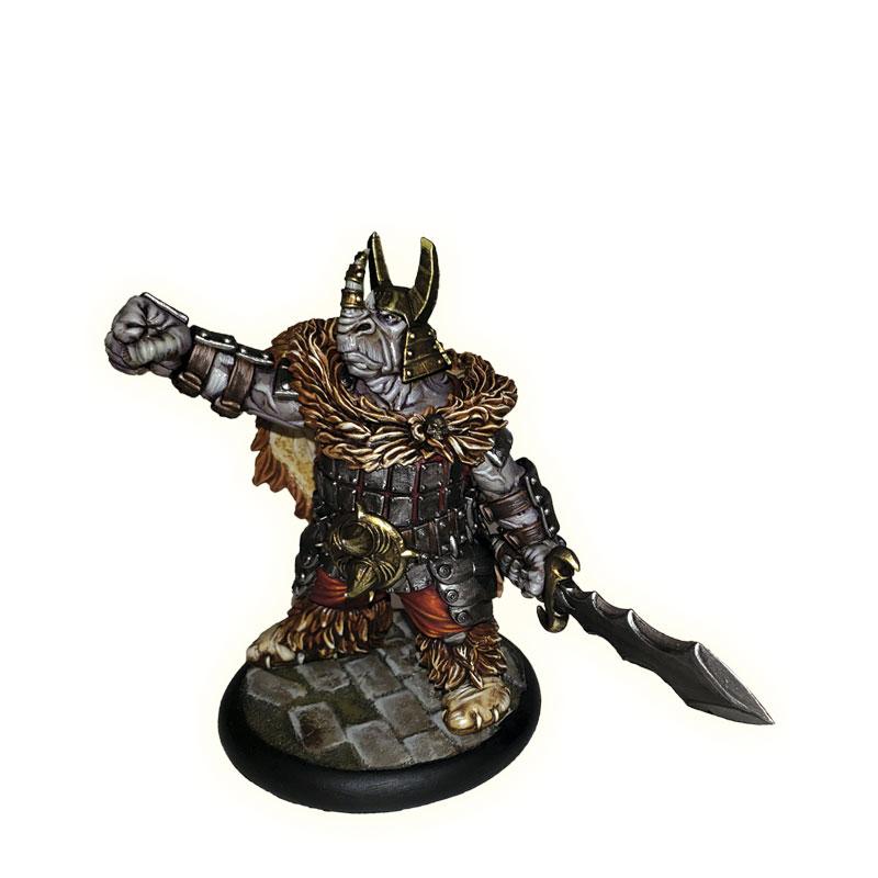 découvrez Kharn-Age : Capitaine ou Commandant , une des figurines emblématique de la faction des Kherops pour le jeu Kharn-Age de TGCM , nos amis du Nord de la France