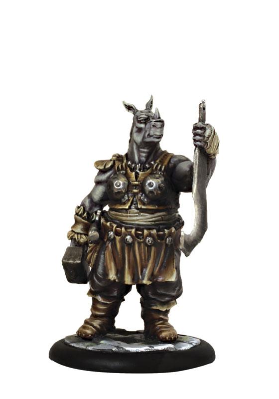 découvrez Kharn-Age : Forgeronne , une des figurines emblématique de la faction des Kherops pour le jeu Kharn-Age de TGCM , nos amis du Nord de la France