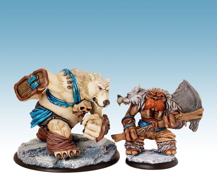 découvrez Briskars: Thuléens : Kiinaq et Amaruk, une superbe figurine pour Briskars de nos amis nordistes de TGCM creation