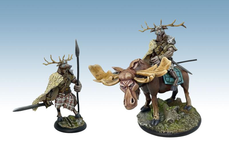 découvrez Briskars: Laoch Thuaidh & Alçès , une superbe figurine pour Briskars de nos amis nordistes de TGCM creation