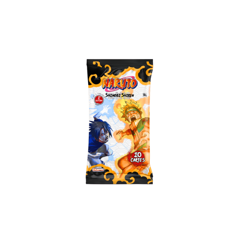 Naruto Mythos TCG - Boîte de 24 Boosters - Set 2 : Shinobi Shiren (1° Édition) accompagne la sortie de ce nouveau TCG sur la superbe licence Naruto qui a bercé notre adolescence