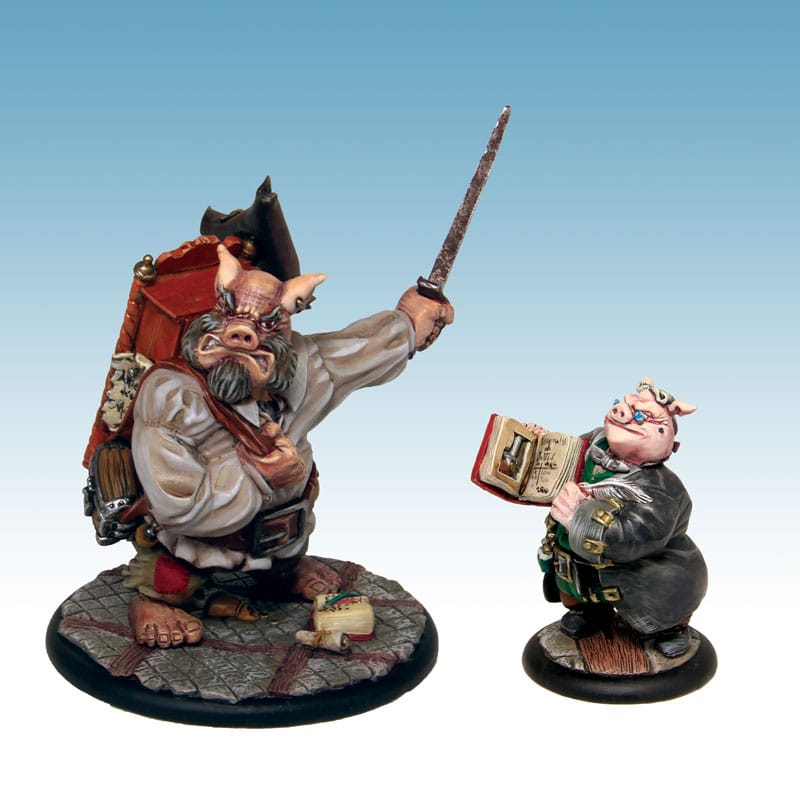 découvrez Briskars: Mercenaires : Notaire et Commode , une superbe figurine pour Briskars de nos amis nordistes de TGCM creation