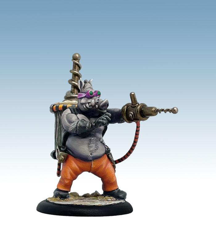 découvrez Briskars : Bannis : Flint Inventeur de Génie , une superbe figurine pour Briskars de nos amis nordistes de TGCM creation