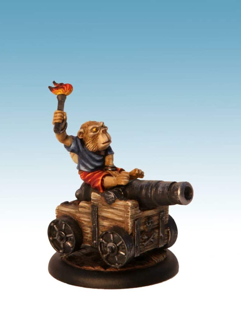 découvrez Briskars: Sundars : Powder Monkey, une superbe figurine pour Briskars de nos amis nordistes de TGCM creation