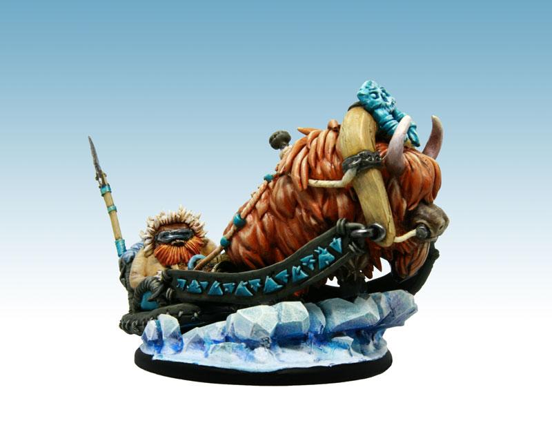 découvrez Briskars: Thuléens : Qamutik et Pituutaq, une superbe figurine pour Briskars de nos amis nordistes de TGCM creation