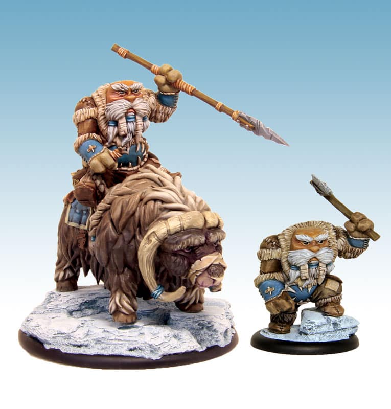 découvrez Briskars: Thuléens : Unaaq et Qiviut, une superbe figurine pour Briskars de nos amis nordistes de TGCM creation