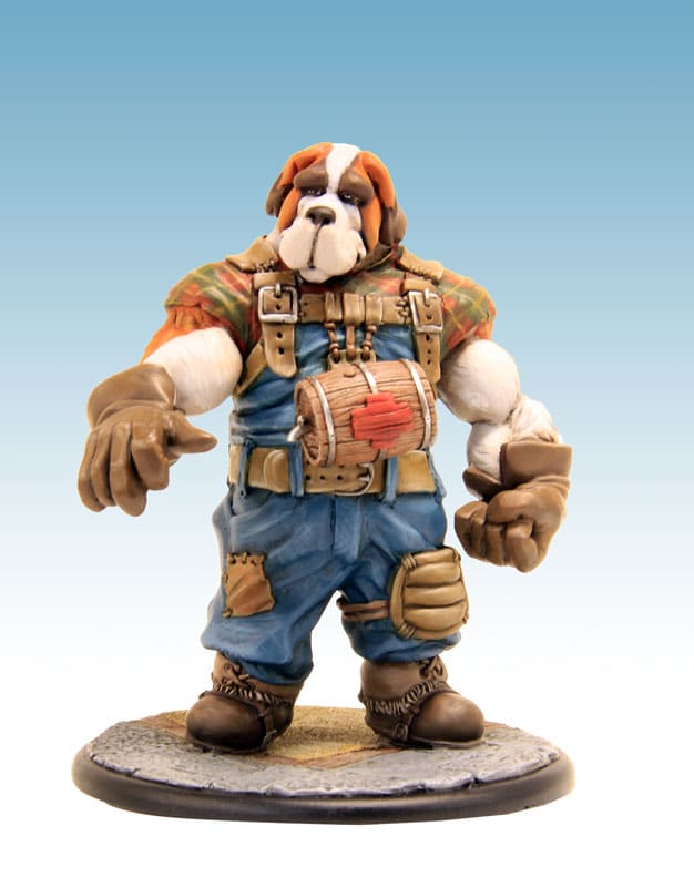 découvrez Briskars: Mercenaires : Rutor Colosse , une superbe figurine pour Briskars de nos amis nordistes de TGCM creation