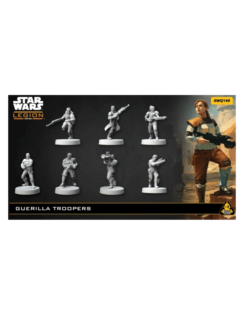 Découvrez une nouvelle unité pour les armées de l'alliance rebelle dans Star Wars Legion , avec Star Wars Legion - Rebel Guerilla Troopers