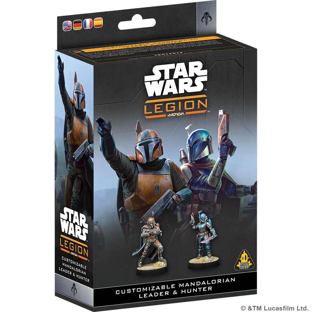 Découvrez une nouvelle unité pour les armées de l'alliance separatiste dans Star Wars Legion , avec Star Wars Legion: Customizable Mandalorian Leader and Hunter VF