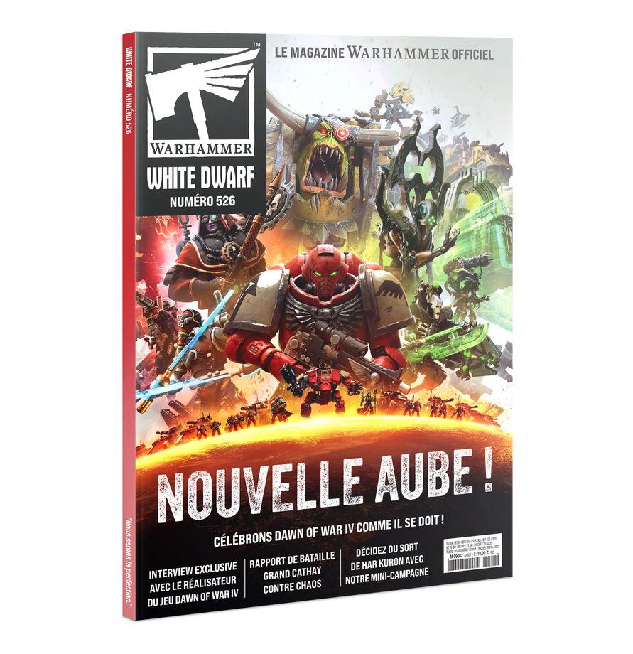 White Dwarf 526 est le magazine Warhammer premium de Games Workshop, débordant chaque mois de contenus extraordinaires pour pimentez vos parties.