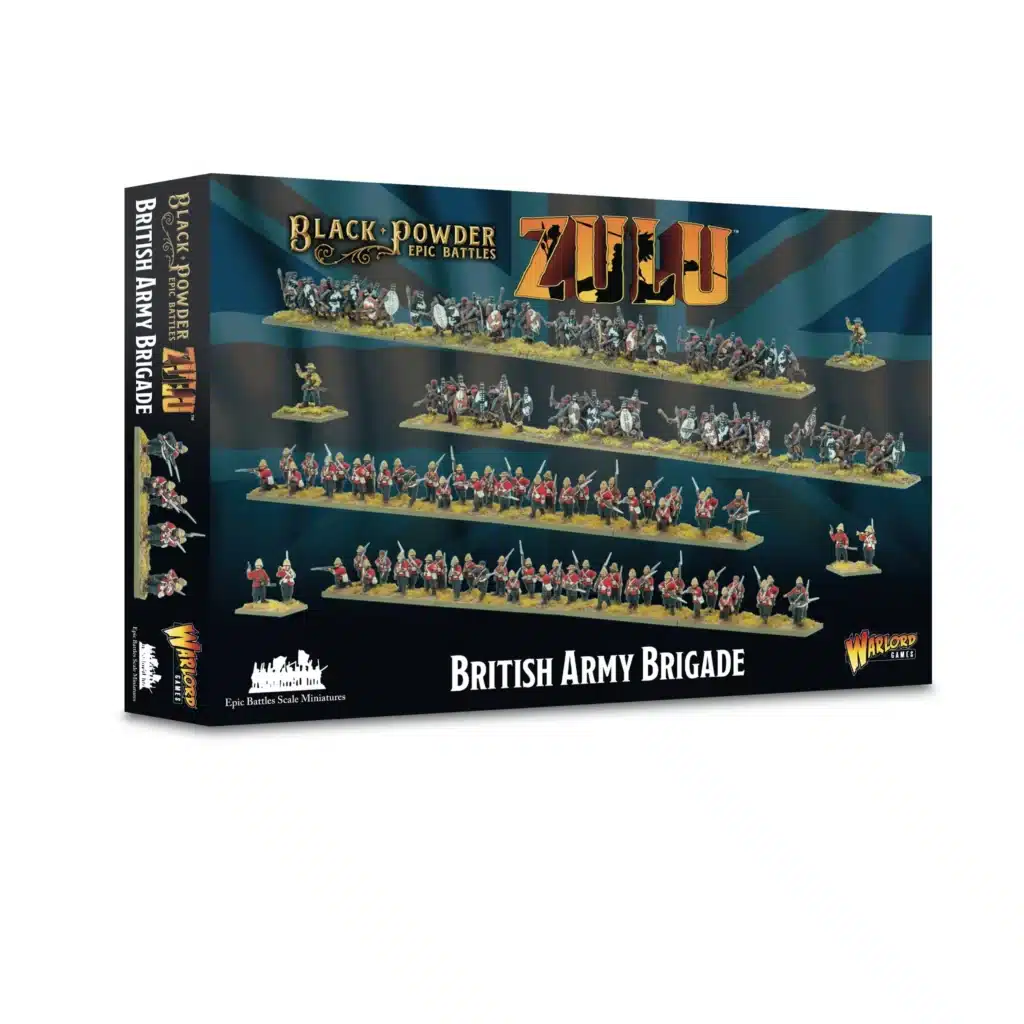 Black Powder Epic Battles: Zulu! - British Army Brigade est le nouveau jeu proposé par warlord games sur le systeme de jeu de black powder