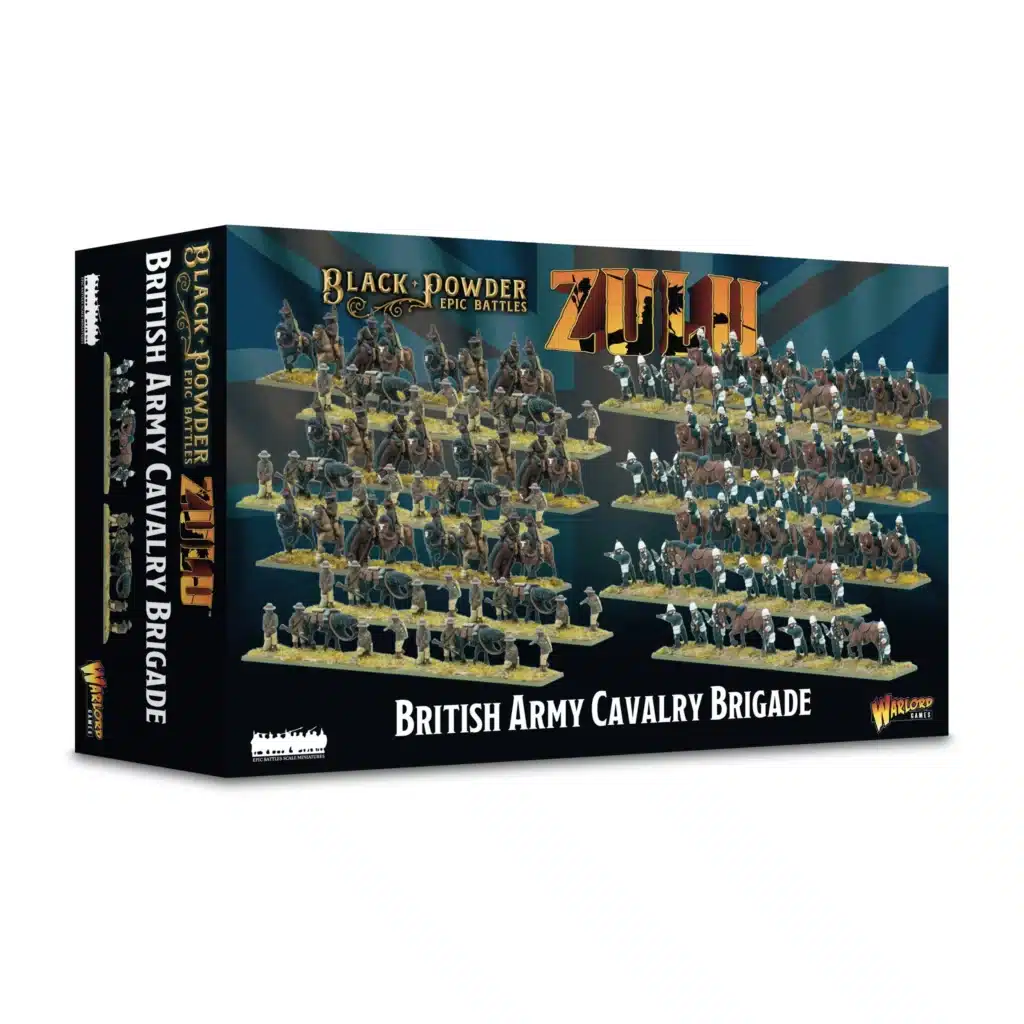 Black Powder Epic Battles: Zulu! - British Army Cavalry Brigade est le nouveau jeu proposé par warlord games sur le systeme de jeu de black powder