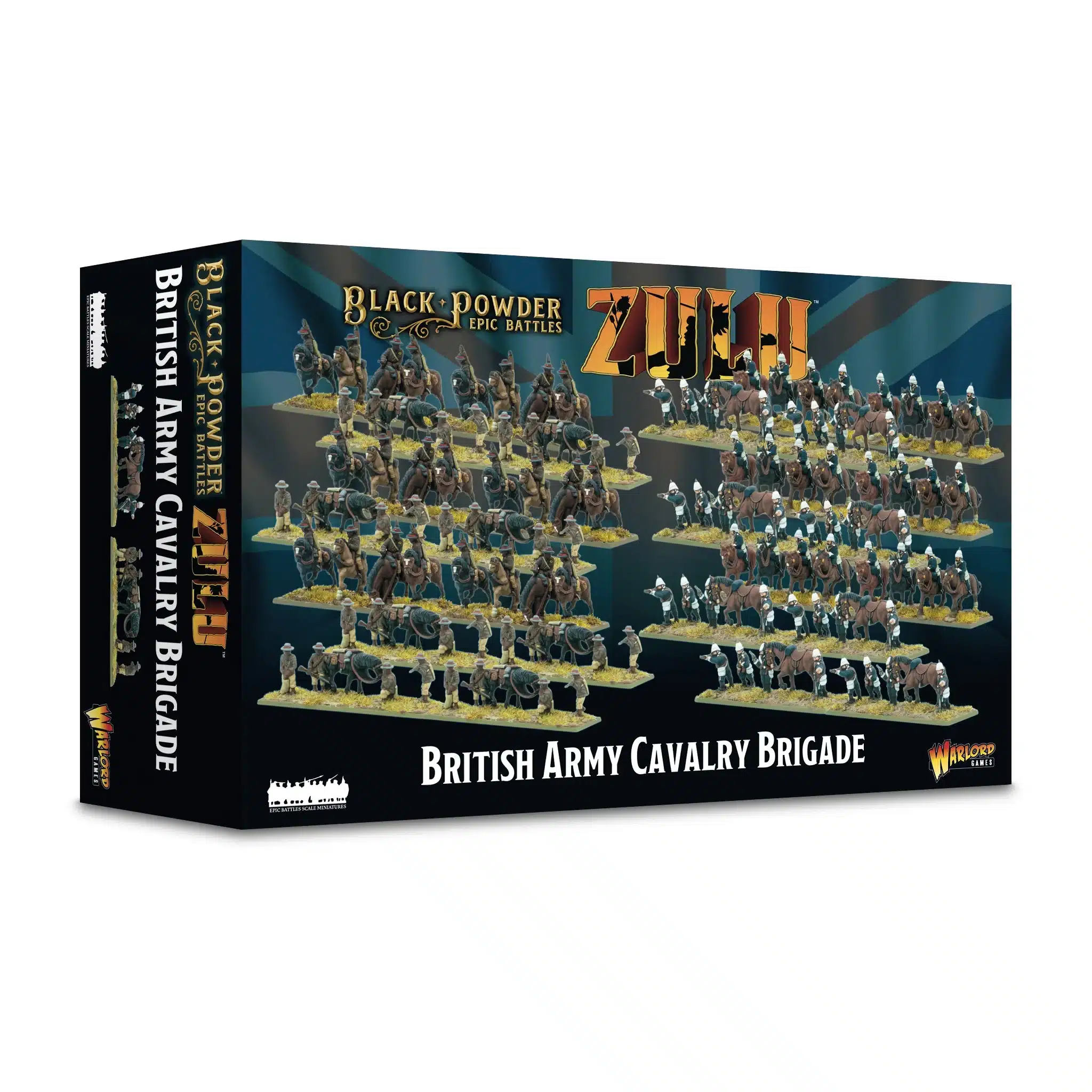 Black Powder Epic Battles: Zulu! - British Army Cavalry Brigade est le nouveau jeu proposé par warlord games sur le systeme de jeu de black powder