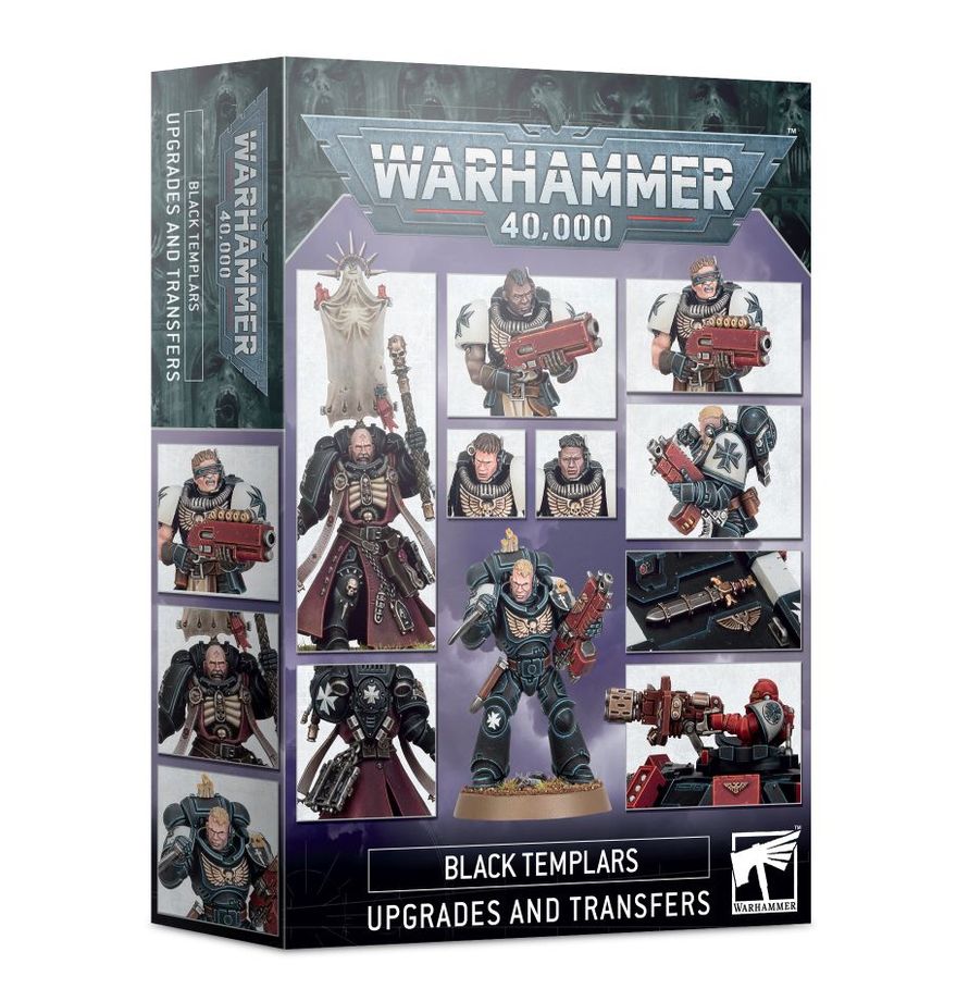 Découvrez les nouvelles sorties de Games Workshop avec la superbe boite d'Amélioration et Décalcomanie Black Primaris Primaris