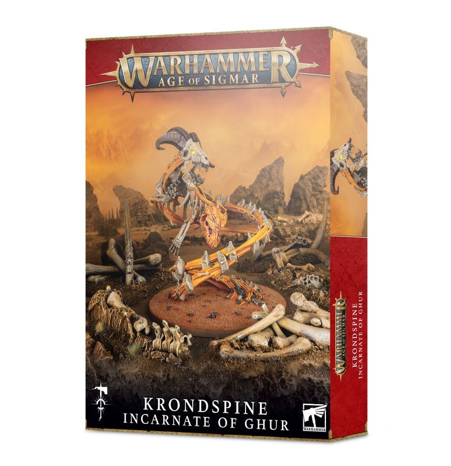 Incarnation de la Krondéchine de Ghur est la nouveauté de la semaine pour les armées orruks d'Age of Sigmar , avec encore une fois de superbes figurines