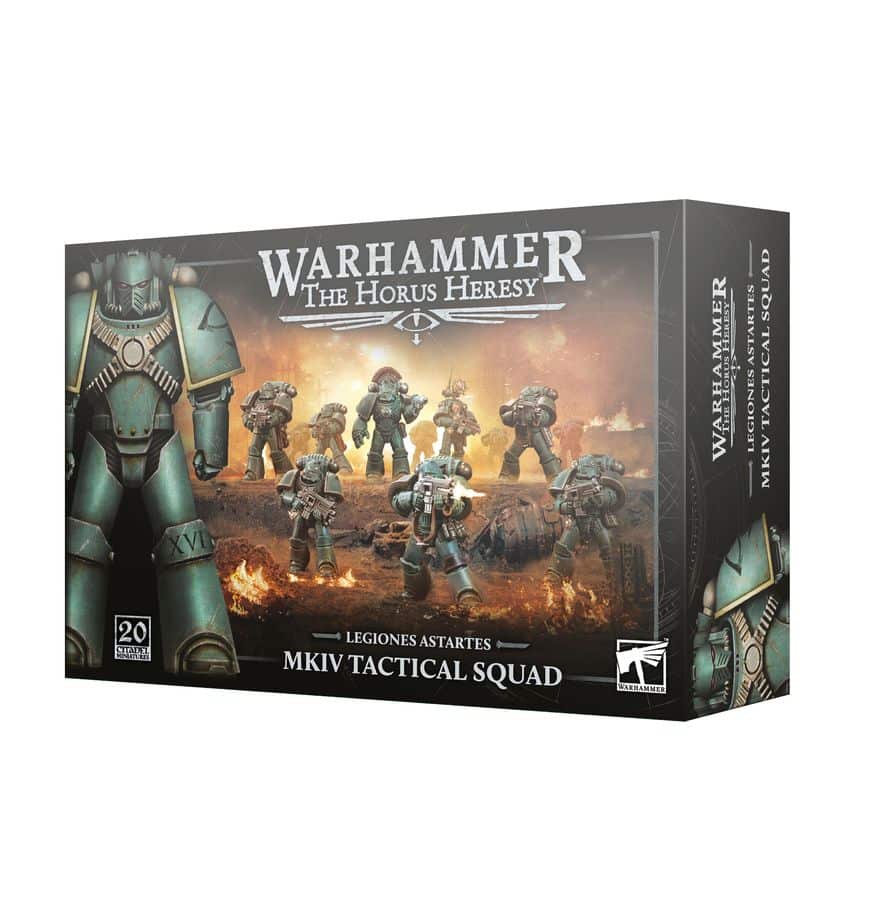 Équipez vos Space Marines d’armures énergétiques modèle MkIV “Maximus” avec les Legion Astartes MKIV Tactical Squad pour Horus Heresy