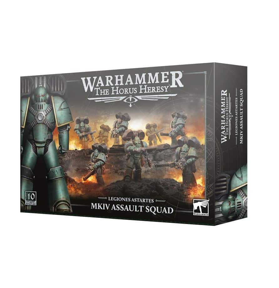 Prenez la voie des cieux et découpez vos ennemis avec les Legion Astartes MKIV Assault Squad “Maximus” pour Horus Heresy !!