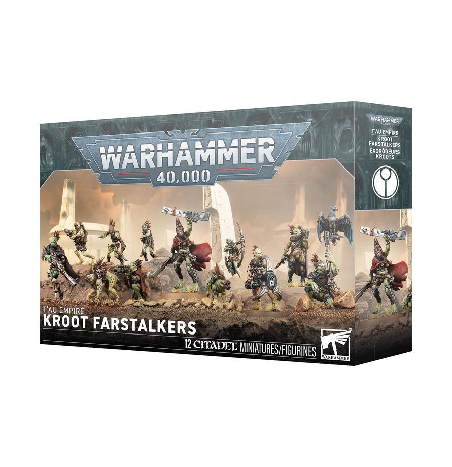 Découvrez les T'au Empire : Exorôdeurs Kroots, une unité auxilaire de chasseur parfait Kroots emblématique chez les T'au !!