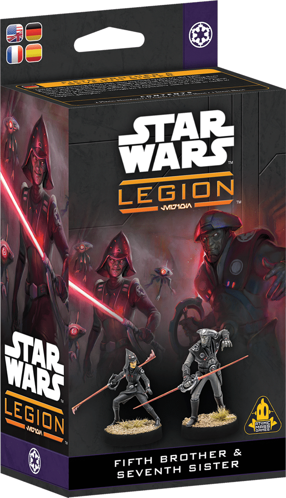 Découvrez une nouvelle unité pour les armées de l'empire dans Star Wars Legion , avec Star Wars Legion avec – Star Wars Legion – Fifth Brother et Seventh Sister (reissue)