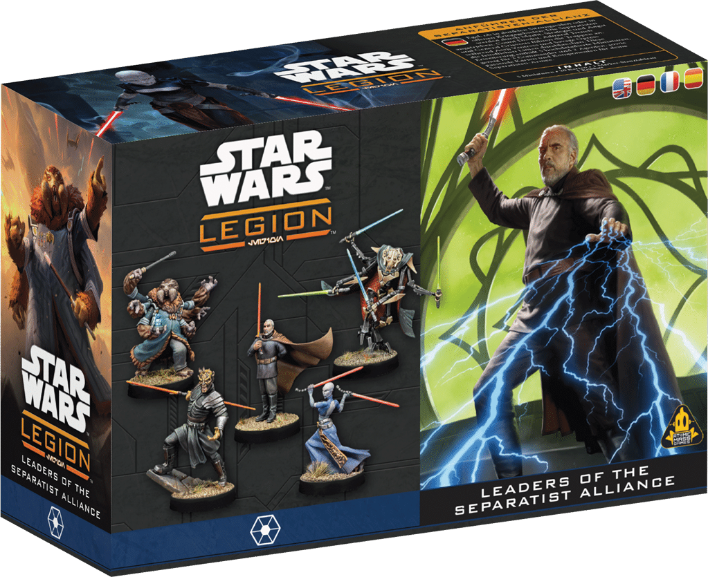 Star Wars: Legion - Leaders of the separatist alliance VF est la prochaine sortie pour Star Wars Legion et sa nouvelle version de ce jeu fantastique