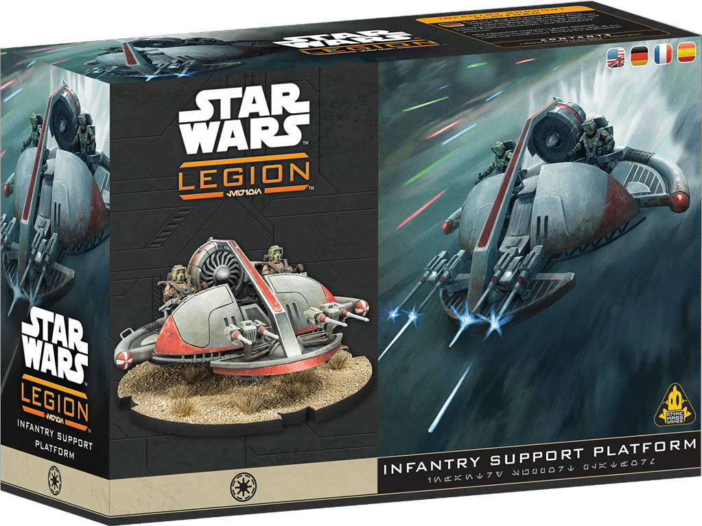 Découvrez une nouvelle unité pour la république galactique dans Star Wars Legion , avec Star Wars: Legion - Infantry Support Platform