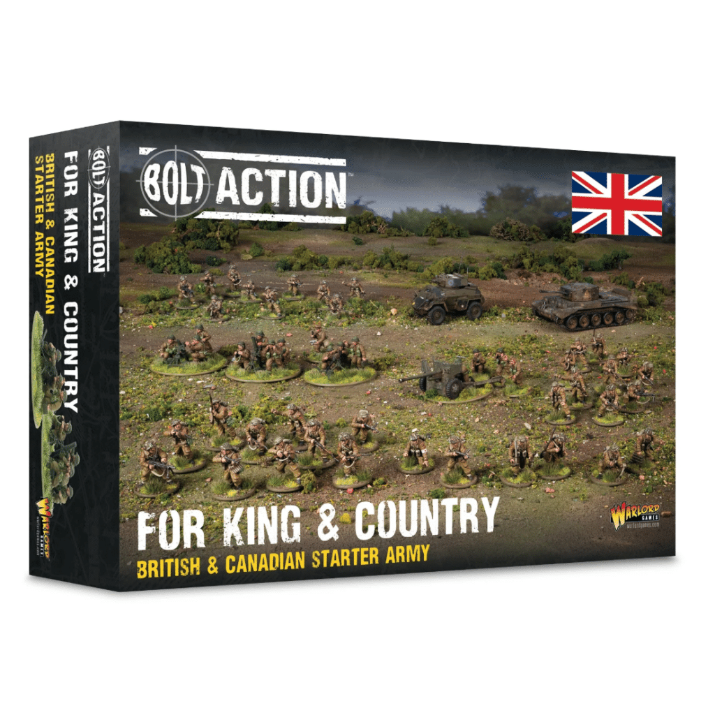 For King & Country British & Canadian Starter Army vous permet de revivre la bataille emblématique des Ardennes de la deuxieme guerre mondiale