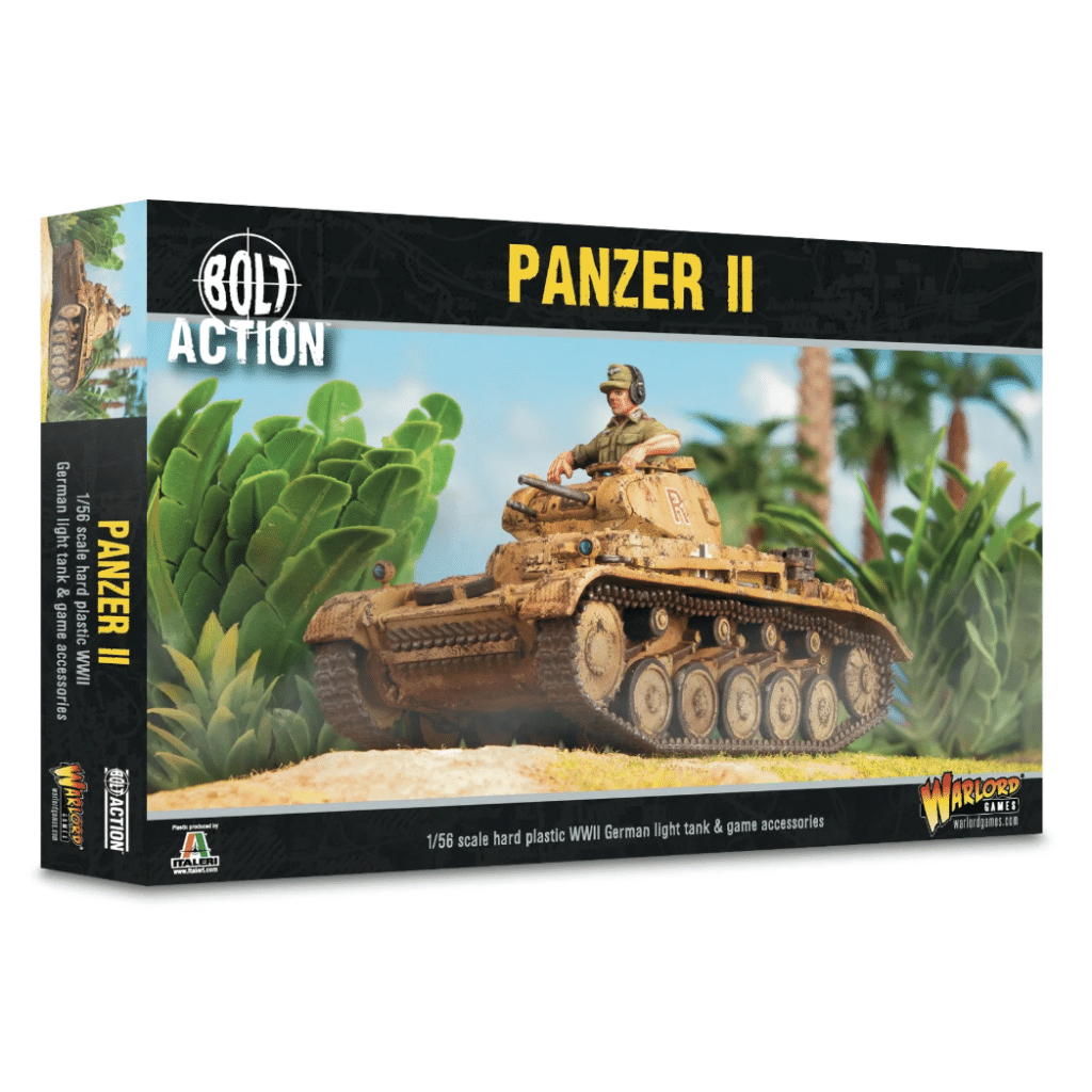 Bolt Action German Panzer II  vous permet de revivre les batailles entre les pilotes de chars emblématiques de la deuxieme guerre mondiale