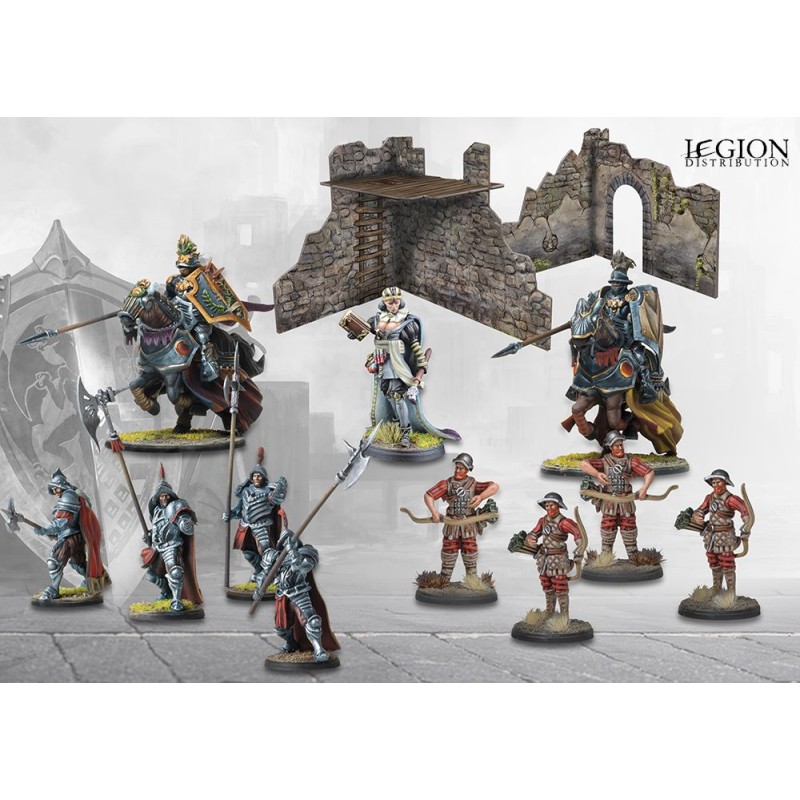 Conquest Hundred Kingdoms : First Blood Reinforcement set fait partie des sorties qui accompagne la nouvelle sortie du jeu d'escarmouche de Para-bellum