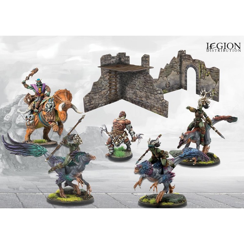 Conquest W’adrhun First Blood Reinforcement set est la nouvelle boite de Para-bellum pour jouer à la version escarmouche de leur jeu : Le mode First Blood