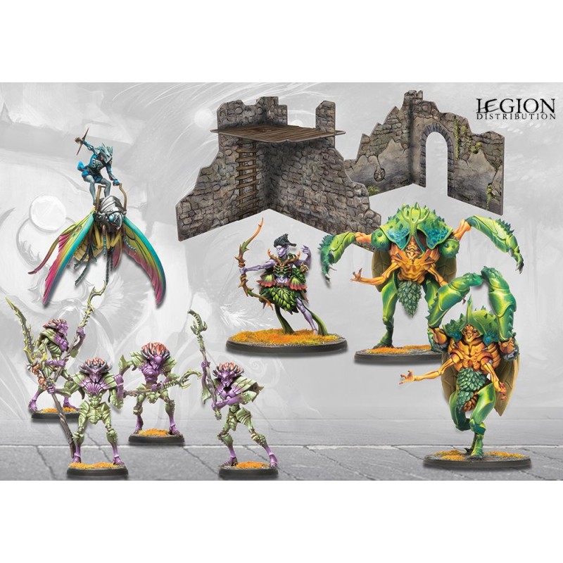 Conquest Weaver Courts First Blood Reinforcement set est la nouvelle boite de Para-bellum pour jouer à ce superbe jeu de figurines
