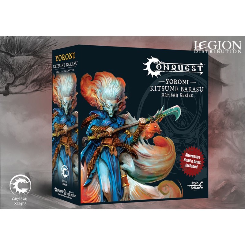 Conquest Yoroni Artisan series Kitsune Bakasu est une nouvelle unité de la 10 eme faction de conquest inspirée des saisons