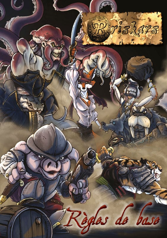 découvrez Briskars Livre de règles de Base V2 (BR) , un bon moyen de decouvrir cet univers et ce jeu d'escarmouche