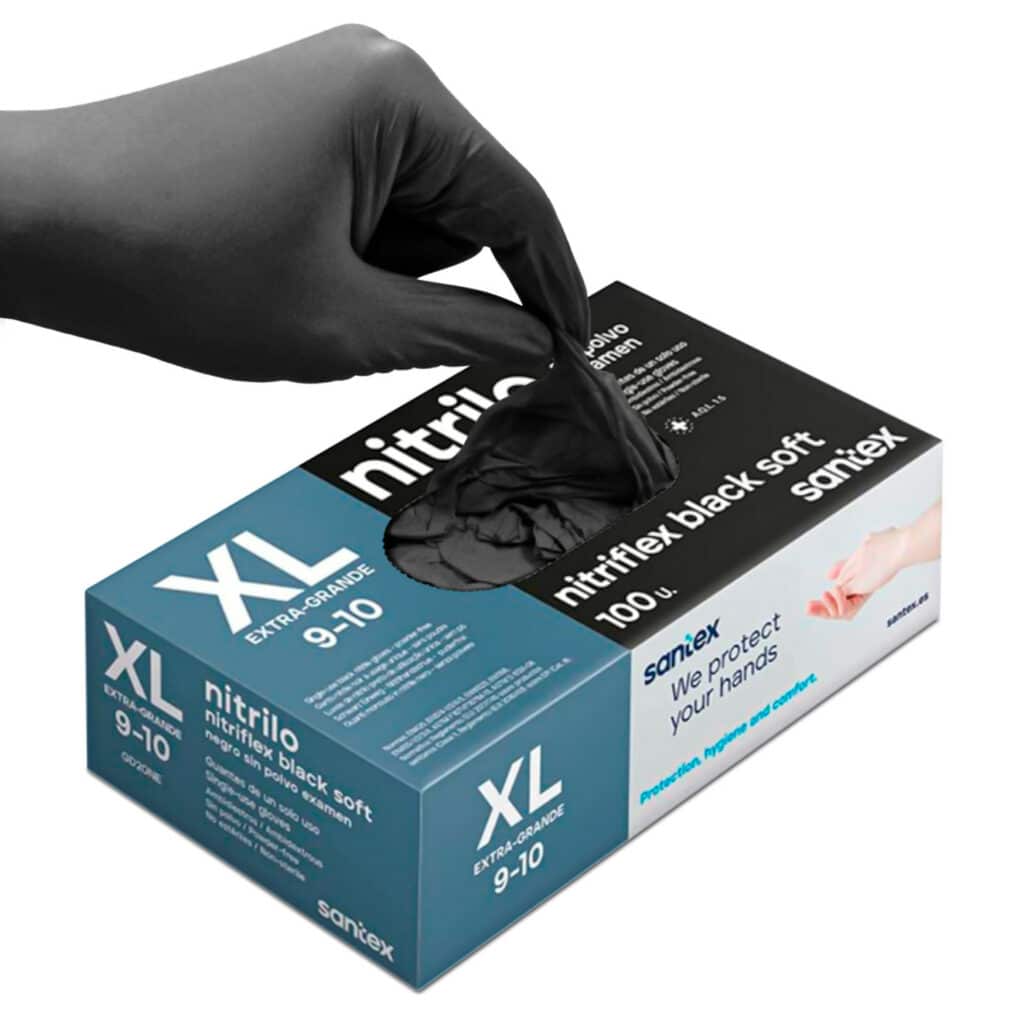 Green Stuff World Gants en Nitrile Noir - Extra Grand, des gants en nitrile sont un bon choix pour le modelage avec une protection assurée