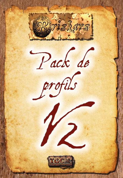 découvrez Briskars Pack de Profils V2 , un bon moyen de decouvrir cet univers et ce jeu d'escarmouche