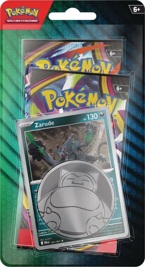 Pokémon - Pack 2 boosters Q3 2026 Checklane est idéal pour les fans de produits d'exception, à conserver ou à ouvrir ou les 2 si vous en avez l'envie