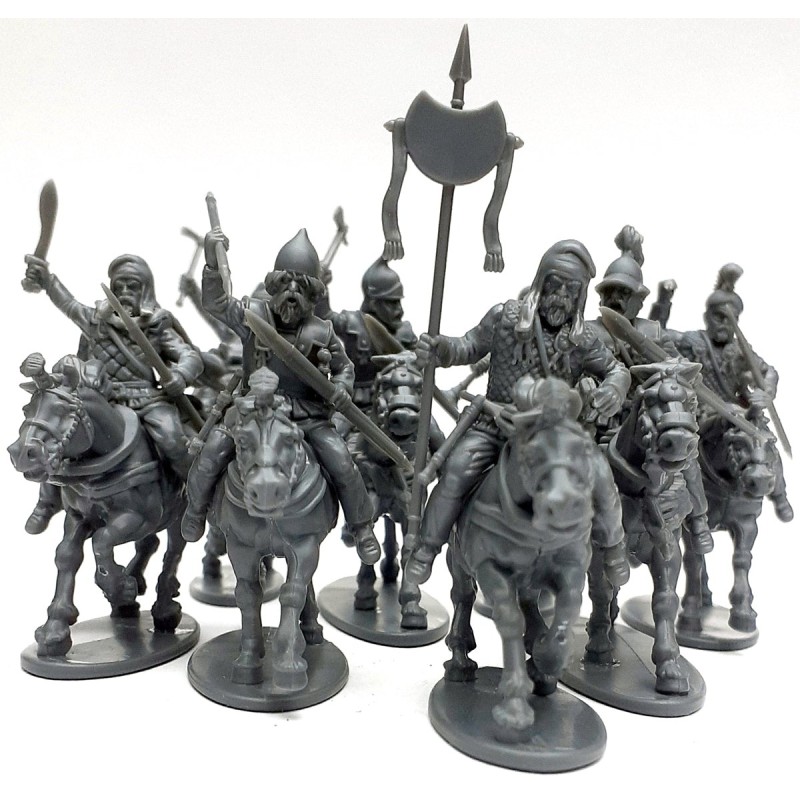 Saga - Persian Armoured Cavalry est l'une des boites de figurines plastiques pour jouer à la nouvelle extension de Saga l'Age des césars